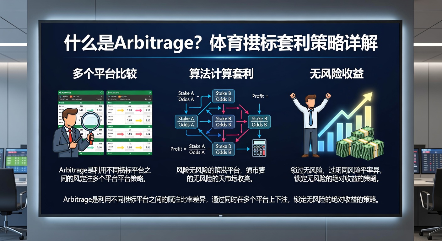 什么是Arbitrage？体育博彩套利策略详解