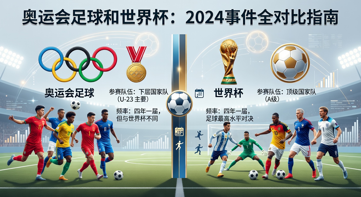 奥运会足球和世界杯：2024赛事全对比指南