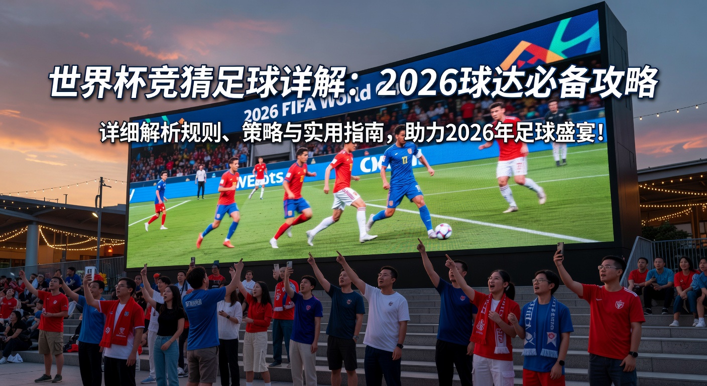 世界杯竞猜足球详解：2026最佳攻略